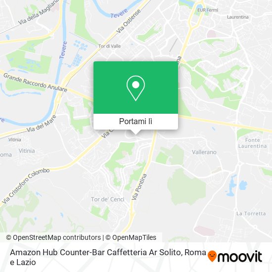 Mappa Amazon Hub Counter-Bar Caffetteria Ar Solito