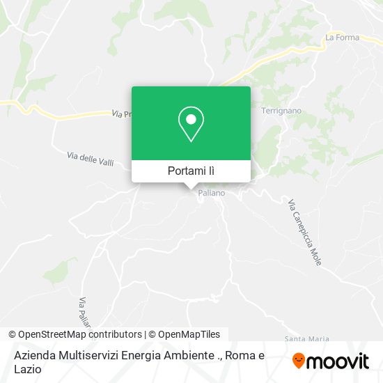 Mappa Azienda Multiservizi Energia Ambiente .