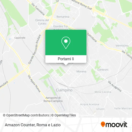 Mappa Amazon Counter