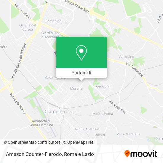 Mappa Amazon Counter-Flerodo