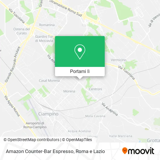 Mappa Amazon Counter-Bar Espresso