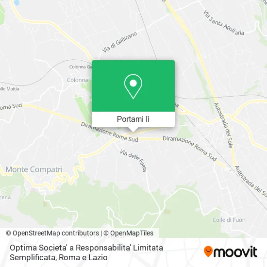 Mappa Optima Societa' a Responsabilita' Limitata Semplificata