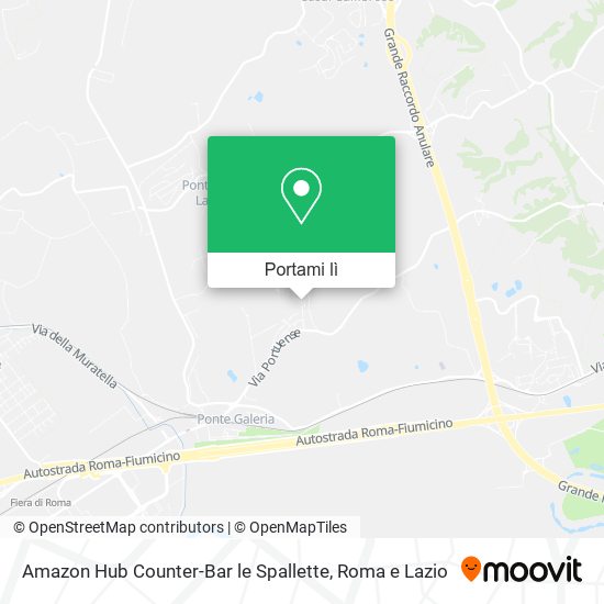 Mappa Amazon Hub Counter-Bar le Spallette