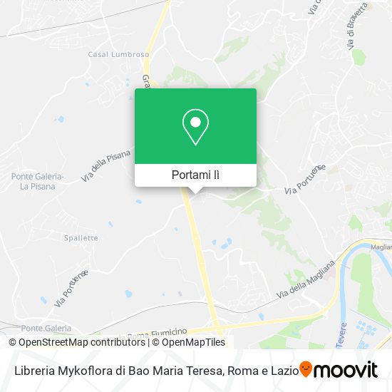 Mappa Libreria Mykoflora di Bao Maria Teresa