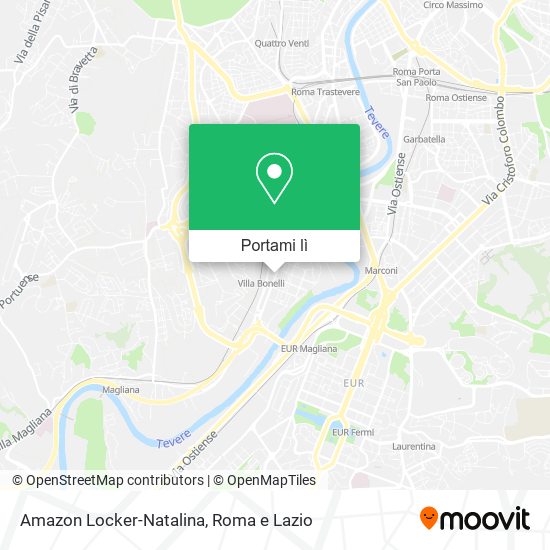 Mappa Amazon Locker-Natalina