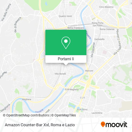 Mappa Amazon Counter-Bar Xxl