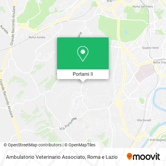 Mappa Ambulatorio Veterinario Associato