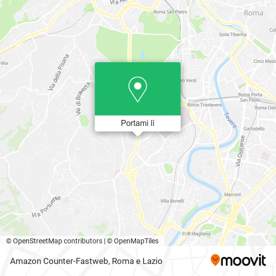 Mappa Amazon Counter-Fastweb
