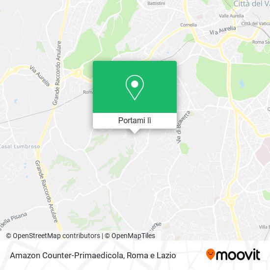 Mappa Amazon Counter-Primaedicola