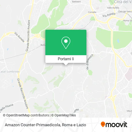 Mappa Amazon Counter-Primaedicola
