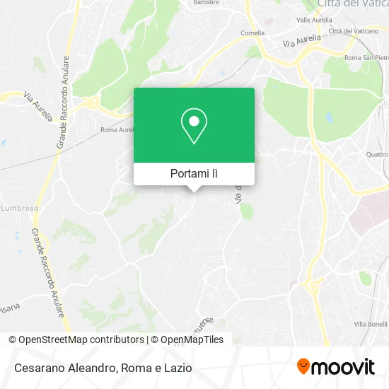 Mappa Cesarano Aleandro