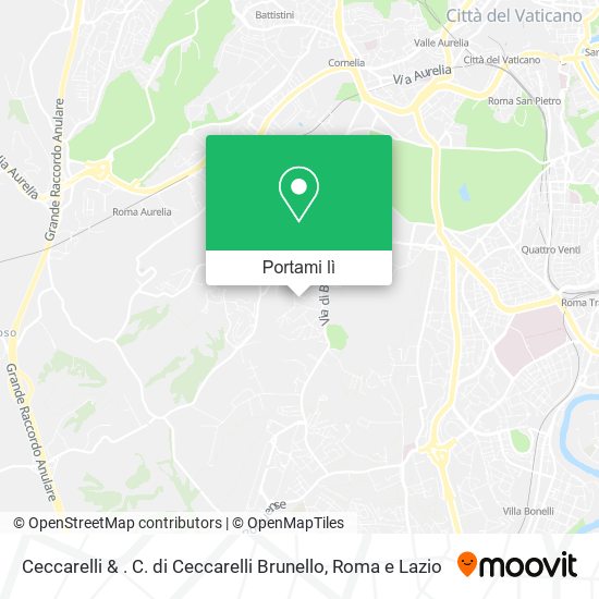 Mappa Ceccarelli & . C. di Ceccarelli Brunello