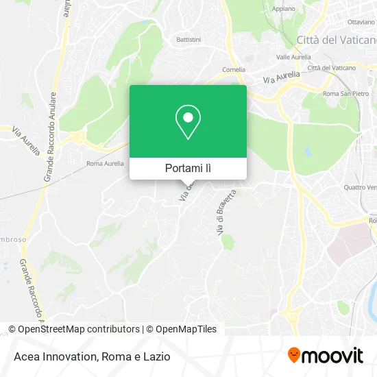 Mappa Acea Innovation