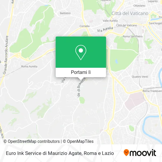 Mappa Euro Ink Service di Maurizio Agate