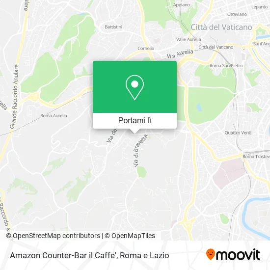 Mappa Amazon Counter-Bar il Caffe'