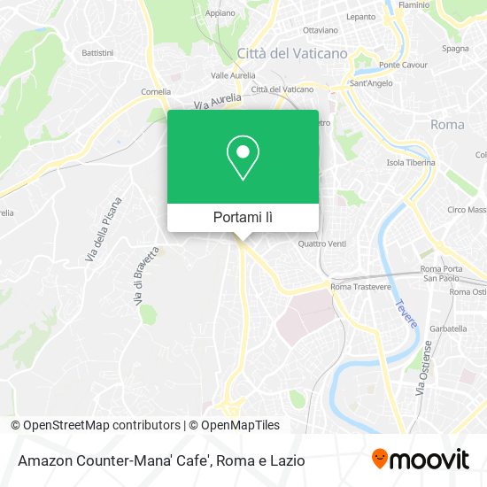 Mappa Amazon Counter-Mana' Cafe'