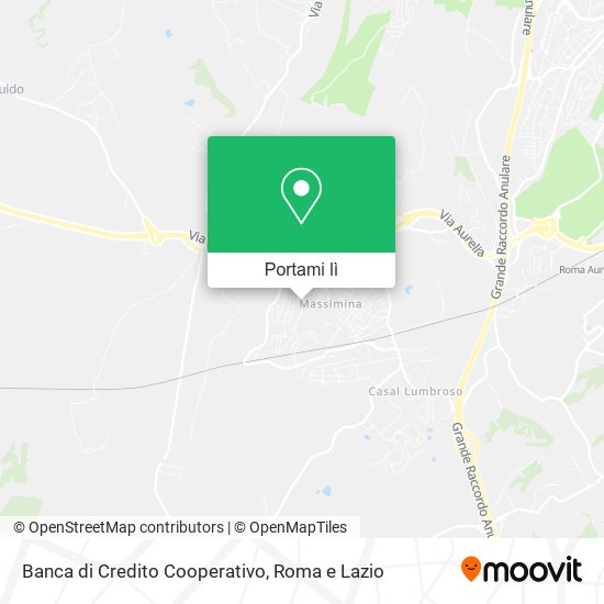 Mappa Banca di Credito Cooperativo
