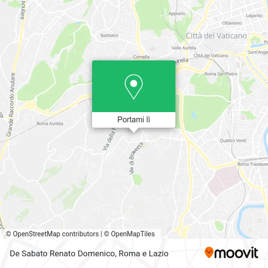 Mappa De Sabato Renato Domenico