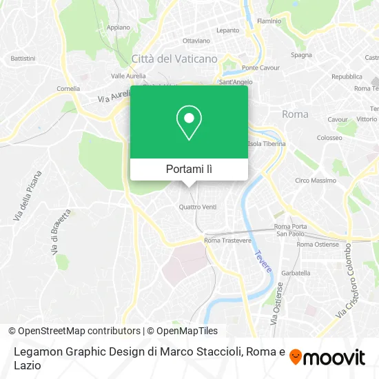 Mappa Legamon Graphic Design di Marco Staccioli