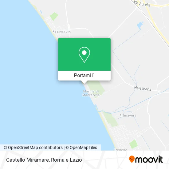 Mappa Castello Miramare