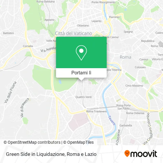 Mappa Green Side in Liquidazione