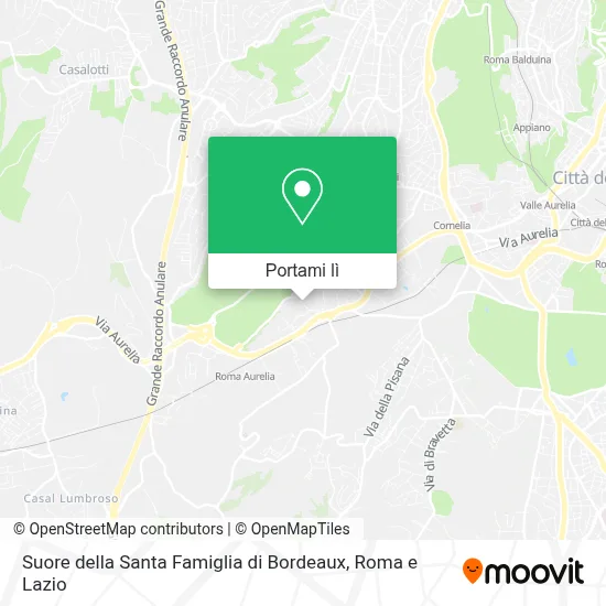 Mappa Suore della Santa Famiglia di Bordeaux