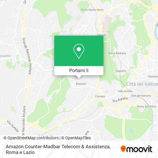 Mappa Amazon Counter-Madbar Telecom & Assistenza