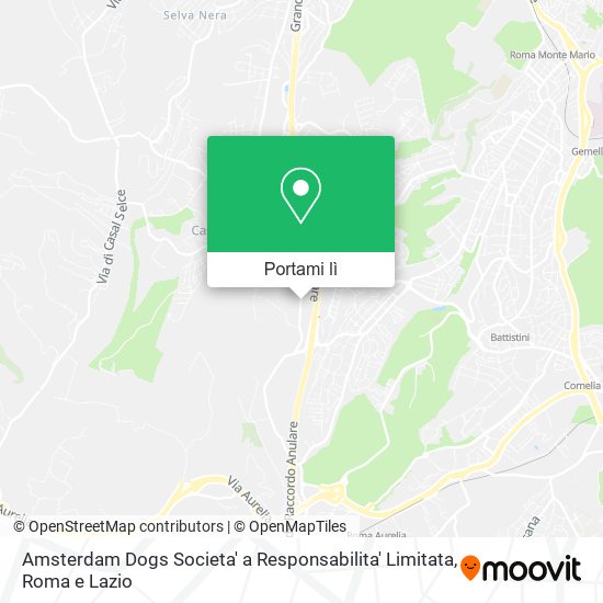 Mappa Amsterdam Dogs Societa' a Responsabilita' Limitata
