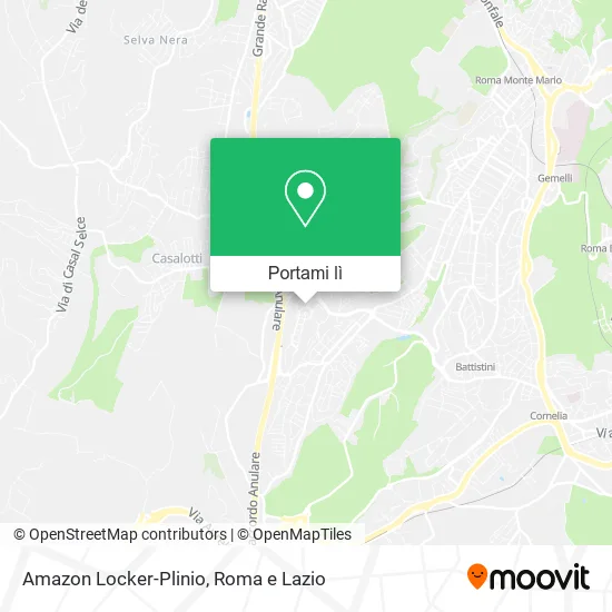 Mappa Amazon Locker-Plinio