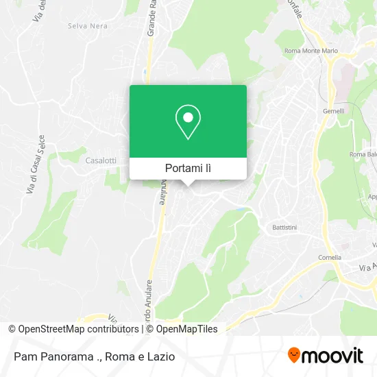 Mappa Pam Panorama .