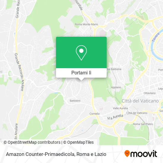 Mappa Amazon Counter-Primaedicola