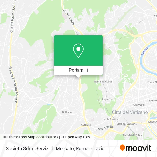 Mappa Societa Sdm. Servizi di Mercato