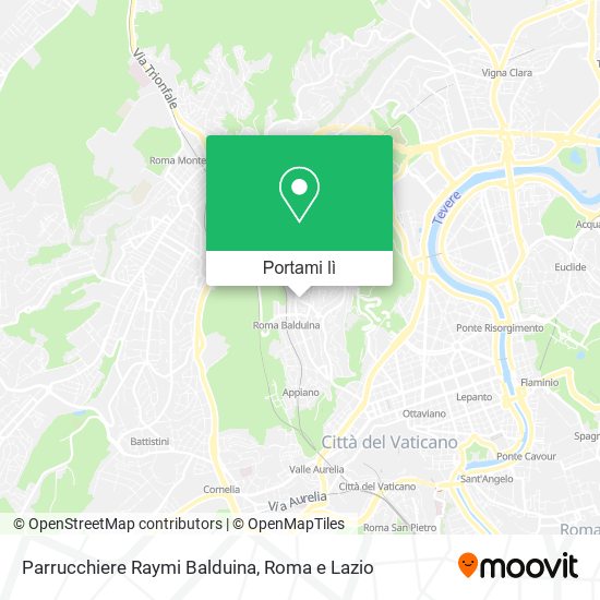 Mappa Parrucchiere Raymi Balduina