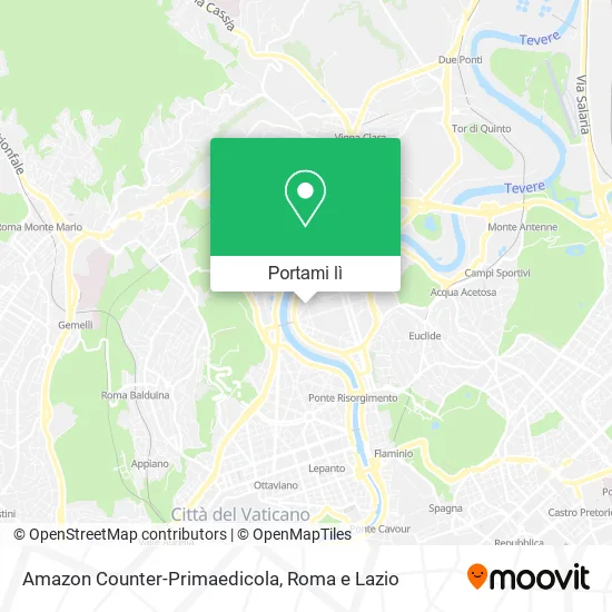 Mappa Amazon Counter-Primaedicola