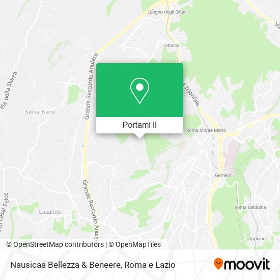 Mappa Nausicaa Bellezza & Beneere