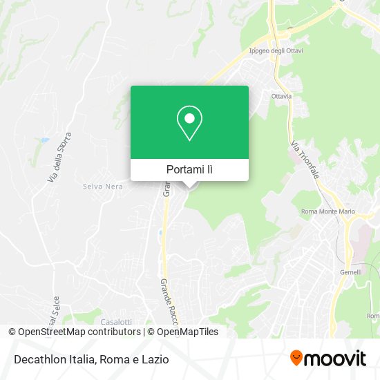 Mappa Decathlon Italia