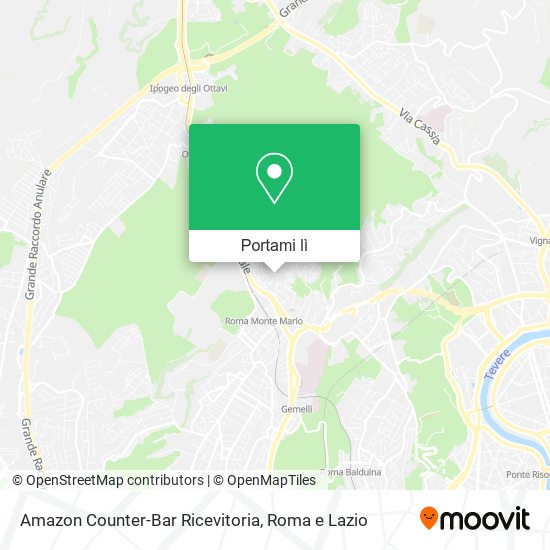 Mappa Amazon Counter-Bar Ricevitoria