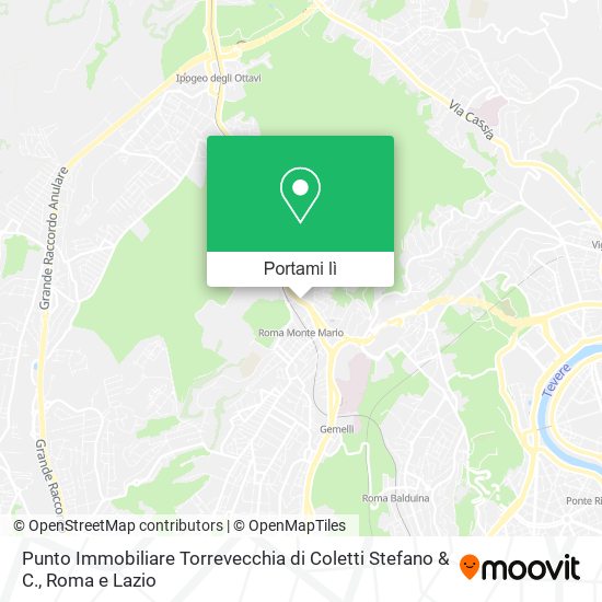 Mappa Punto Immobiliare Torrevecchia di Coletti Stefano & C.