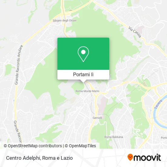 Mappa Centro Adelphi