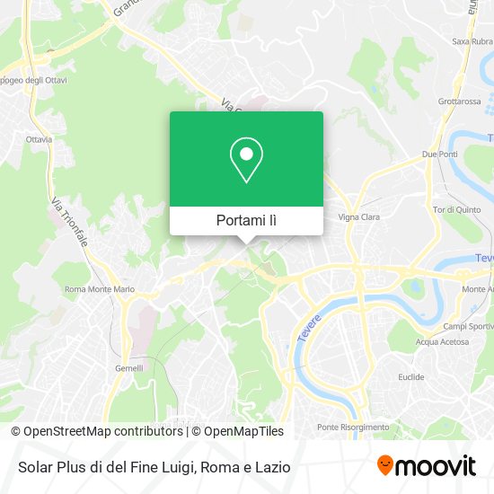Mappa Solar Plus di del Fine Luigi