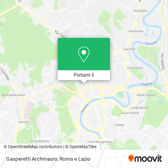 Mappa Gasperetti Archmauro