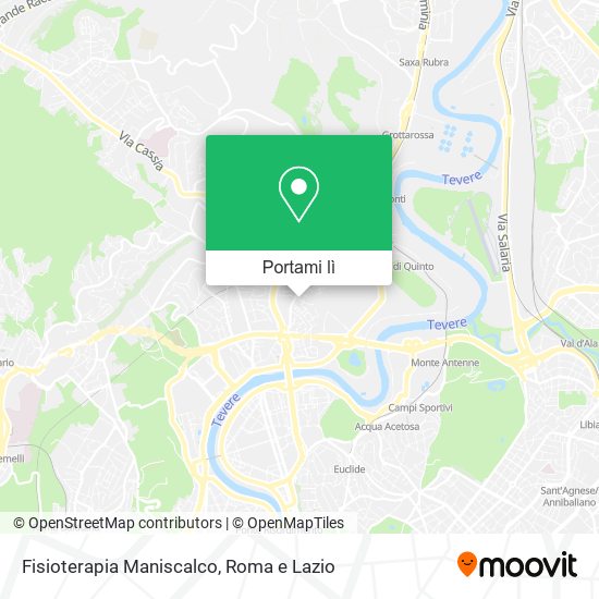 Mappa Fisioterapia Maniscalco