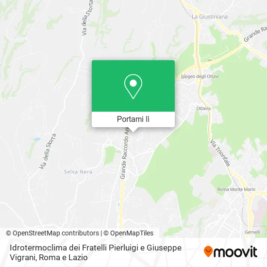 Mappa Idrotermoclima dei Fratelli Pierluigi e Giuseppe Vigrani