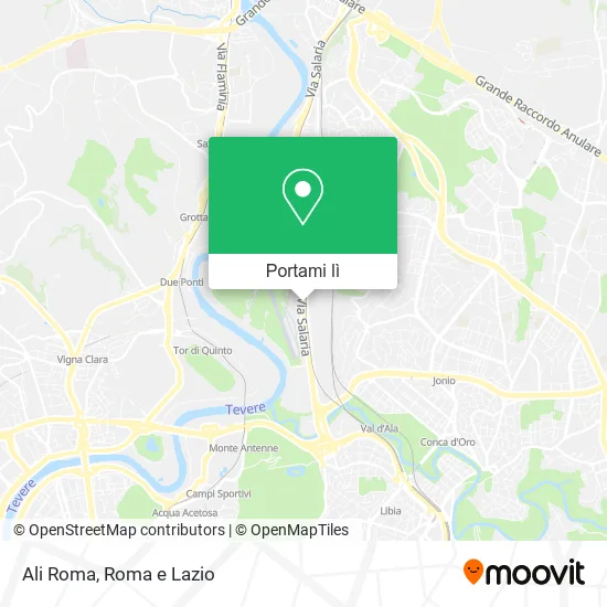 Mappa Ali Roma