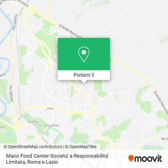 Mappa Maco Food Center-Societa' a Responsabilita' Limitata