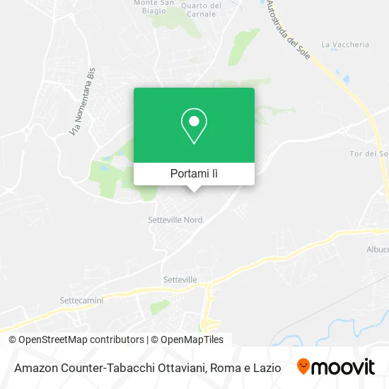 Mappa Amazon Counter-Tabacchi Ottaviani
