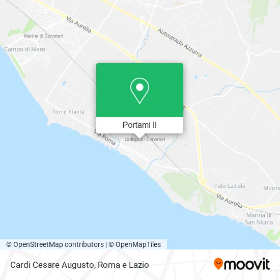 Mappa Cardi Cesare Augusto