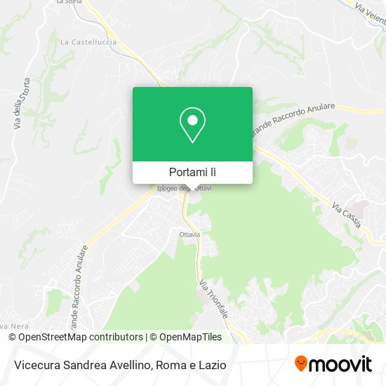 Mappa Vicecura Sandrea Avellino