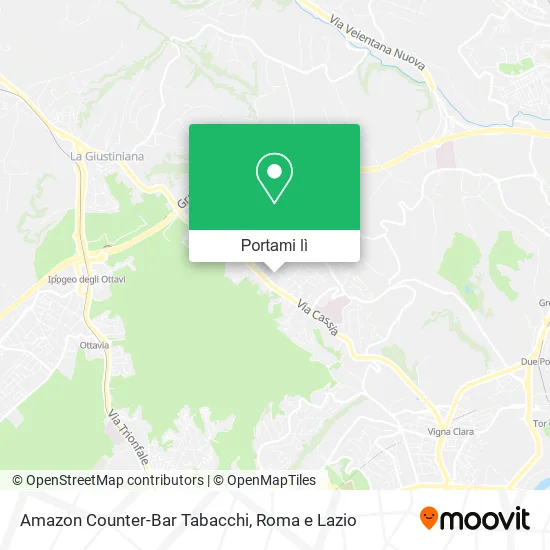 Mappa Amazon Counter-Bar Tabacchi