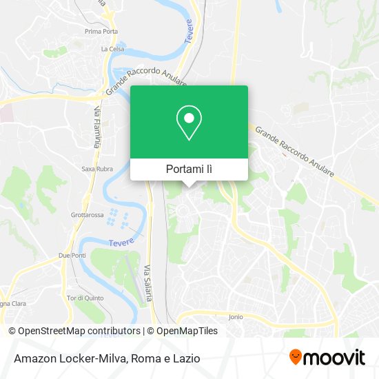 Mappa Amazon Locker-Milva